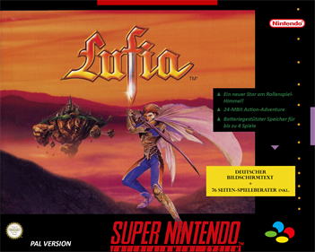 Lufia II: Rise of the Sinistrals - Box - Front Image