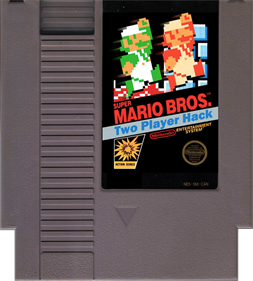 Super Mario Bros.: Two Players - Fanart - Cart - Front Image