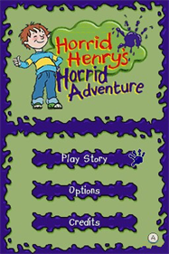 Horrid Henry's Horrid Adventure - Screenshot - Game Title Image