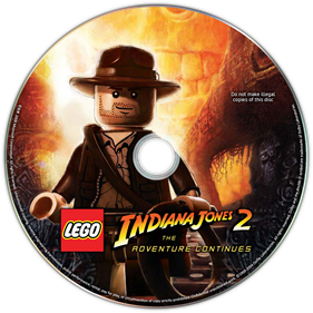 LEGO Indiana Jones 2: The Adventure Continues - Fanart - Disc Image