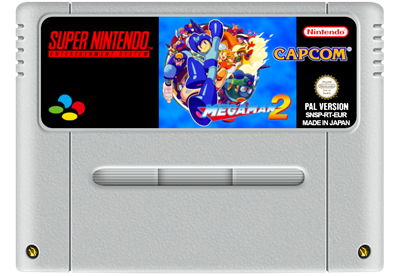 Mega Man II - Fanart - Cart - Front Image