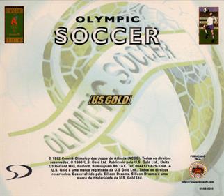 Olympic Soccer - Box - Back Image