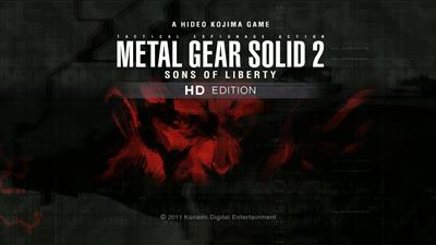 Metal Gear Solid 2: Sons of Liberty HD Edition - Screenshot - Game Title Image