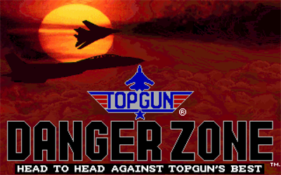 Top Gun: Danger Zone - Screenshot - Game Title Image