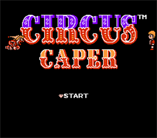 Circus Caper - Screenshot - Game Title Image