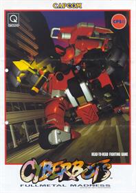 Cyberbots: Full Metal Madness - Advertisement Flyer - Front Image