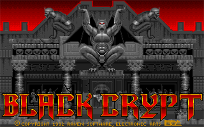 Black Crypt - Screenshot - Game Title Image