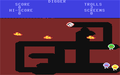 Digger (Compute! Publications) - Screenshot - Gameplay Image