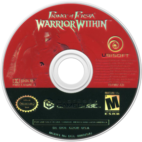 Prince of Persia: Warrior Within - Disc Image