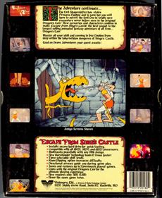 Dragon's Lair: Escape from Singe's Castle - Box - Back Image