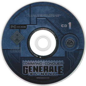 Command & Conquer: Generals: Zero Hour - Disc Image
