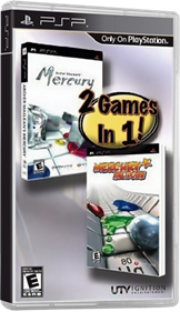 2 Games in 1! Archer Maclean's Mercury / Mercury Meltdown - Box - 3D Image