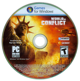 World in Conflict - Disc Image