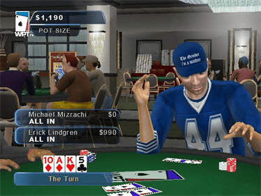 World Poker Tour - Screenshot - Gameplay Image