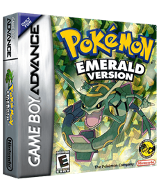 Pokémon Emerald Version - Box - 3D