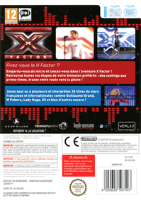 X Factor - Box - Back Image