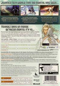 El Shaddai: Ascension of the Metatron - Box - Back Image