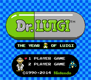 Dr. Luigi - Screenshot - Game Title Image