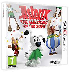 Asterix: The Mansions of the Gods - Box - 3D Image