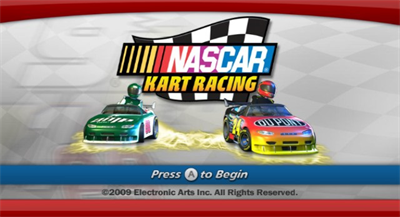 NASCAR: Kart Racing - Screenshot - Game Title Image