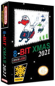 8-Bit XMAS 2021 - Box - 3D Image
