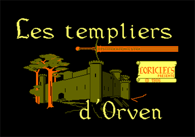 Les Templiers d'Orven - Screenshot - Game Title Image