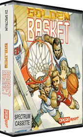 Golden Basket - Box - 3D Image