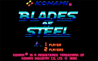Blades of Steel - Screenshot - Game Title Image