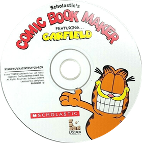 Comic Book Maker Featuring Garfield - Disc Image