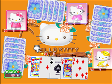 Simple 1500 Series: Hello Kitty Vol.04: Trump - Screenshot - Gameplay Image