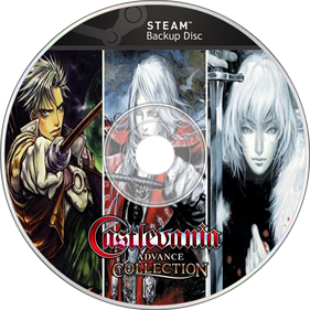 Castlevania Advance Collection - Fanart - Disc Image