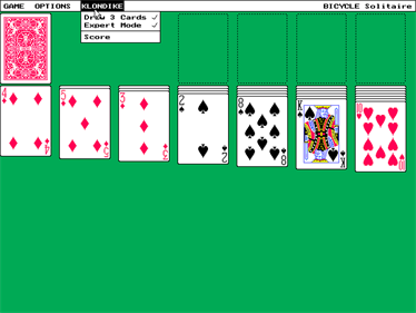 Bicycle Solitaire - Screenshot - Gameplay Image