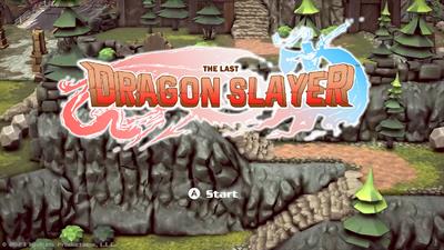 The Last Dragon Slayer - Screenshot - Game Title Image