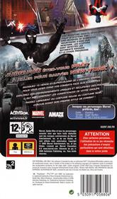 Spider-Man Web of Shadows: Amazing Allies Edition - Box - Back Image