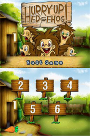 Hurry Up Hedgehog - Screenshot - Game Title Image