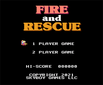 Fire and Rescue - Screenshot - Game Title Image