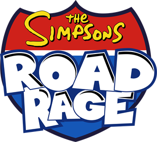 The Simpsons: Road Rage - Clear Logo Image