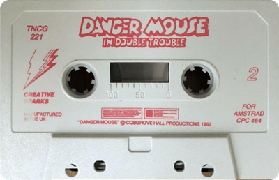 Danger Mouse in Double Trouble - Cart - Back Image