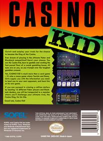 Casino Kid - Box - Back Image