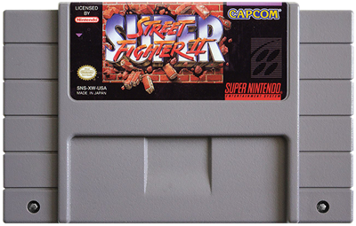 Super Street Fighter II - Fanart - Cart - Front