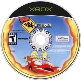 The Simpsons: Hit & Run - Disc Image