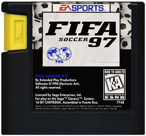 FIFA Soccer 97 - Cart - Front Image