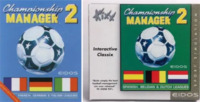 Championship Manager 2: The European Leagues - Fanart - Box - Front Image