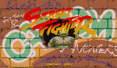 Street Fighter - Screenshot - Game Title Image