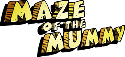 Maze of the Mummy - Clear Logo Image