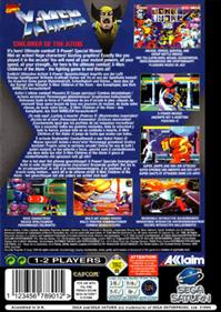 X-Men: Children of the Atom - Box - Back Image