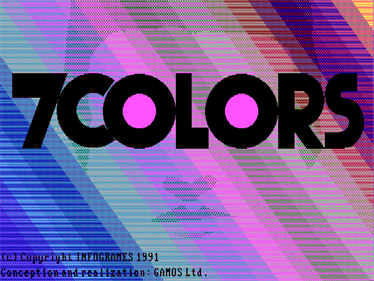 7 Colors - Screenshot - Game Title Image
