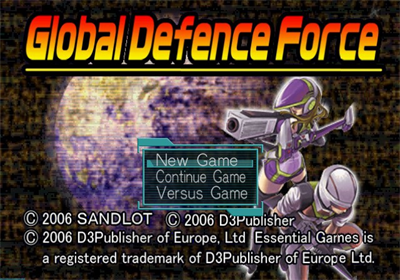 Global Defence Force - Screenshot - Game Title Image