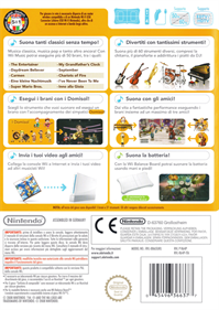 Wii Music - Box - Back Image