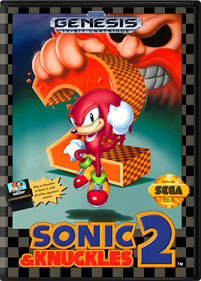 Sonic & Knuckles / Sonic the Hedgehog 2 - Fanart - Box - Front Image